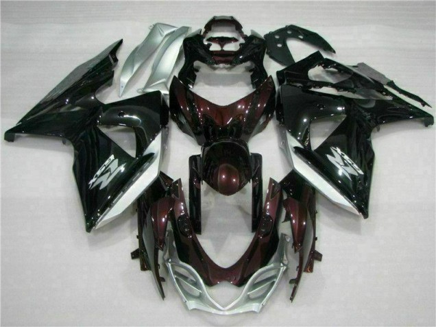 Castanho Preto Abs Kits Completos Carenagem GSXR 1000 K9 2009-2016 Castanho Preto Abs Kits Completos Carenagem GSXR 1000 K9 2009-2016