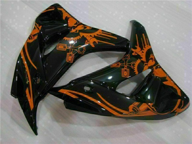Castanho Preto Carenagem CBR 1000RR 2006-2007 Castanho Preto Carenagem CBR 1000RR 2006-2007