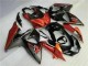 Castanho Preto Kit Carenagem GSXR 1000 K9 2009-2016 Castanho Preto Kit Carenagem GSXR 1000 K9 2009-2016