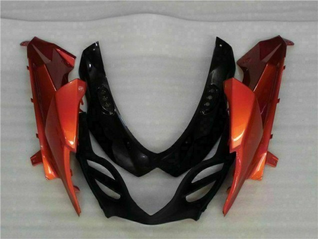 Castanho Preto Kit Carenagem GSXR 1000 K9 2009-2016 Castanho Preto Kit Carenagem GSXR 1000 K9 2009-2016