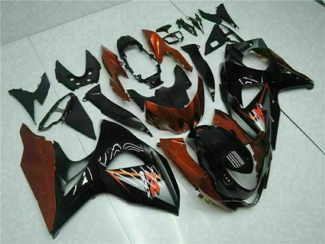 Castanho Preto Kit Completo Carenagem GSXR 1000 K9 2009-2016