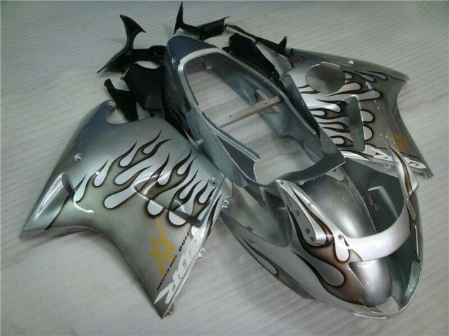Chama Prata Cinzento Carenagem CBR 1100 XX 1996-2007 Chama Prata Cinzento Carenagem CBR 1100 XX 1996-2007