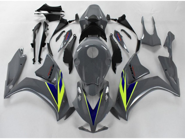 Cinzento Azul Verde Carenagem CBR 1000RR 2012-2016 Cinzento Azul Verde Carenagem CBR 1000RR 2012-2016