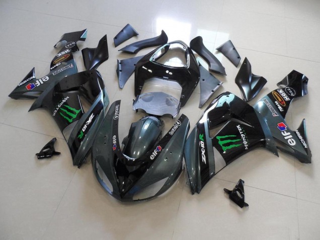 Cinzento Monster Carenagem ZX10R 2006-2007 Cinzento Monster Carenagem ZX10R 2006-2007
