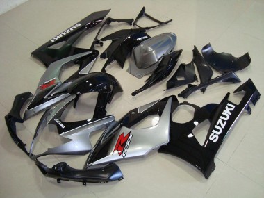 Cinzento Preto Abs Plástico GSXR 1000 K5 2005-2006