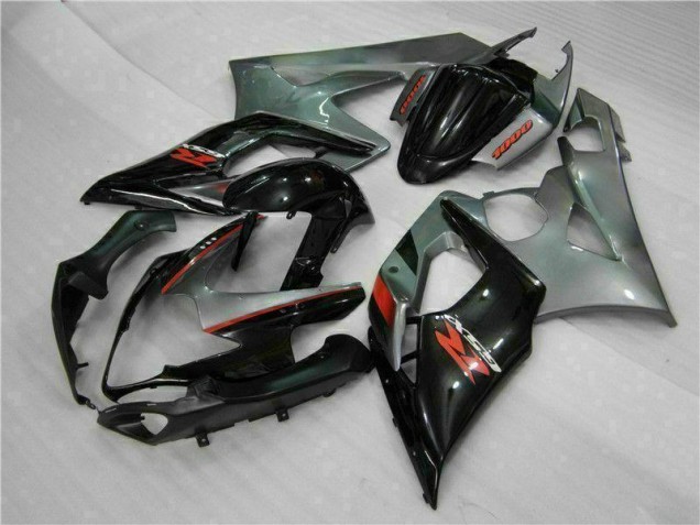 Cinzento Preto Carenagem & Plástico GSXR 1000 K5 2005-2006 Cinzento Preto Carenagem & Plástico GSXR 1000 K5 2005-2006