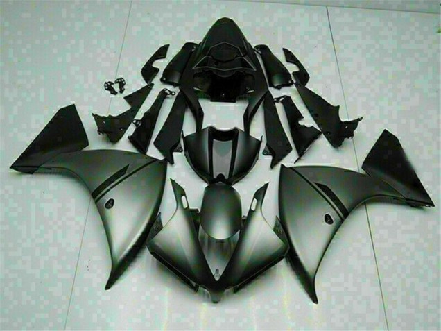 Cinzento Preto Carenagem R1 2012-2014 Cinzento Preto Carenagem R1 2012-2014