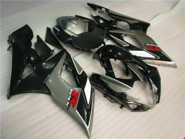 Cinzento Preto Kit Carenagem GSXR 1000 K5 2005-2006 Cinzento Preto Kit Carenagem GSXR 1000 K5 2005-2006