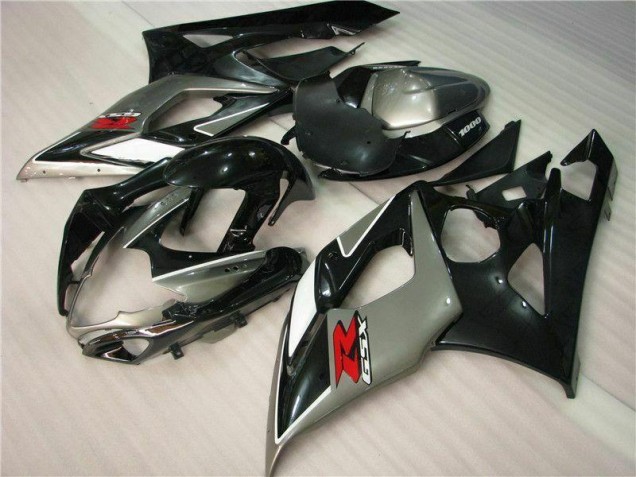 Cinzento Preto Kit Carenagem GSXR 1000 K5 2005-2006 Cinzento Preto Kit Carenagem GSXR 1000 K5 2005-2006