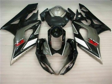 Cinzento Preto Kit Carenagem GSXR 1000 K5 2005-2006