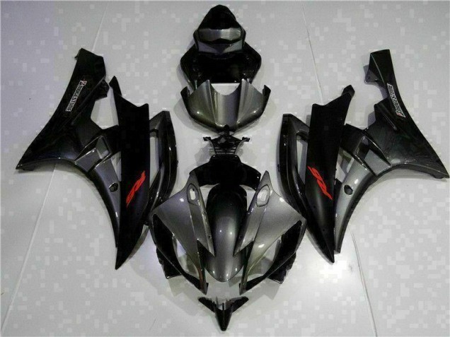 Cinzento Preto Kit Carenagem R6 2006-2007 Cinzento Preto Kit Carenagem R6 2006-2007