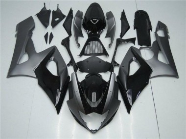 Cinzento Preto Kits Carenagem GSXR 1000 K5 2005-2006