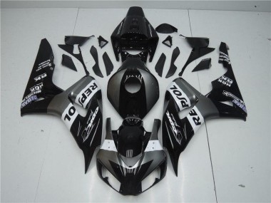 Cinzento Preto Repsol Abs Plásticos CBR 1000RR 2004-2005