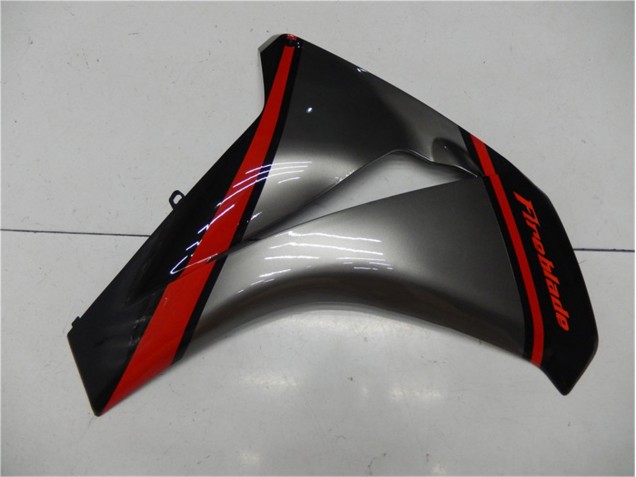 Cinzento Vermelho Preto Carenagem CBR 1000RR 2008-2011 Cinzento Vermelho Preto Carenagem CBR 1000RR 2008-2011