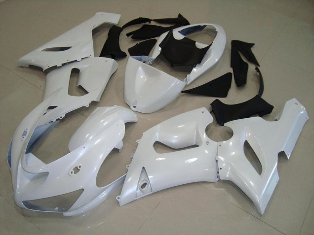 Dark Branco Pérola Carenagem ZX6R 2005-2006 Dark Branco Pérola Carenagem ZX6R 2005-2006
