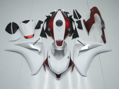 Doce Vermelho Branco & Prata Carenagem CBR 1000RR 2008-2011
