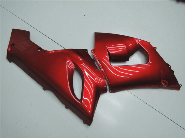 Doce Vermelho Carenagem ZX6R 2005-2006 Doce Vermelho Carenagem ZX6R 2005-2006