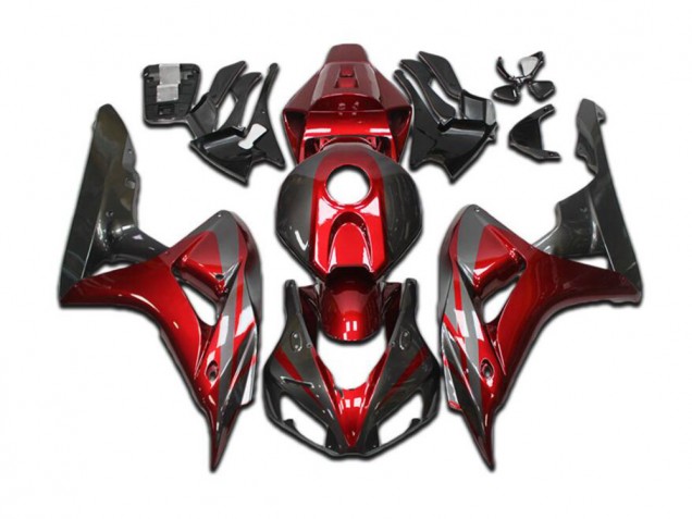 Doce Vermelho Cinzento Preto Carenagem CBR 1000RR 2004-2005 Doce Vermelho Cinzento Preto Carenagem CBR 1000RR 2004-2005