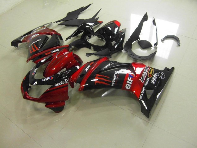Doce Vermelho Monster Carenagem ZX 250R 2008-2012 Doce Vermelho Monster Carenagem ZX 250R 2008-2012
