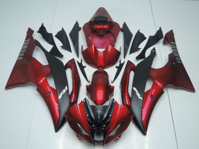 Doce Vermelho & Preto Carenagem R6 2008-2016 Doce Vermelho & Preto Carenagem R6 2008-2016