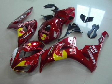 Doce Vermelho Red Bull Carenagem CBR 1000RR 2006-2007