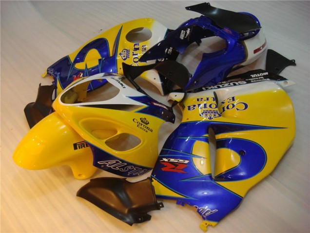 Ellow Azul Carenagem GSXR 1300 Hayabusa 1996-2007 Ellow Azul Carenagem GSXR 1300 Hayabusa 1996-2007