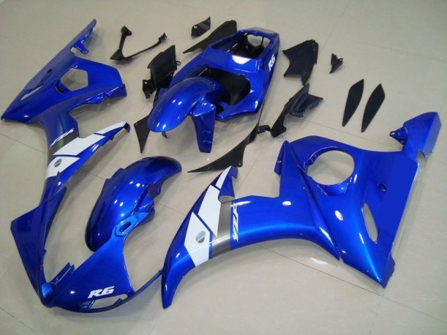 Estilo OEM Azul Carenagem R6 2003-2005 Estilo OEM Azul Carenagem R6 2003-2005