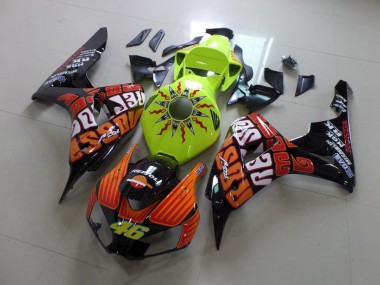 Fluro Rossi Carenagem CBR 1000RR 2006-2007