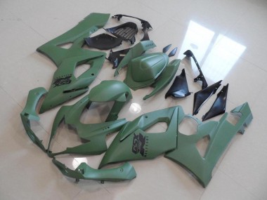 Fosco Exército Verde Carenagem GSXR 1000 K5 2005-2006