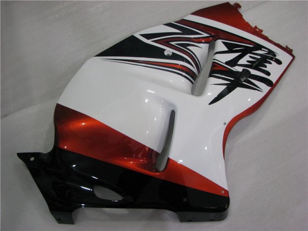 Laranja Branco Preto Carenagem GSXR 1300 Hayabusa 1996-2007 Laranja Branco Preto Carenagem GSXR 1300 Hayabusa 1996-2007