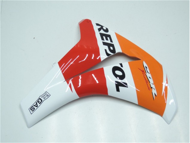 Laranja Branco Vermelho Repsol Carenagem CBR 1000RR 2008-2011 Laranja Branco Vermelho Repsol Carenagem CBR 1000RR 2008-2011