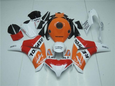 Laranja Branco Vermelho Repsol Carenagem CBR 1000RR 2008-2011