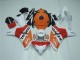 Laranja Branco Vermelho Repsol Carenagem CBR 1000RR 2008-2011 Laranja Branco Vermelho Repsol Carenagem CBR 1000RR 2008-2011