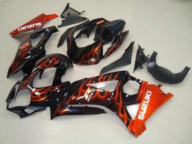 Laranja Chama Carenagem GSXR 1000 K7 2007-2008
