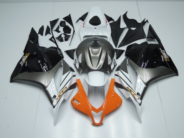 Laranja Cinzento Preto Kits Completo Carenagem CBR 600RR 2009-2012 Laranja Cinzento Preto Kits Completo Carenagem CBR 600RR 2009-2012