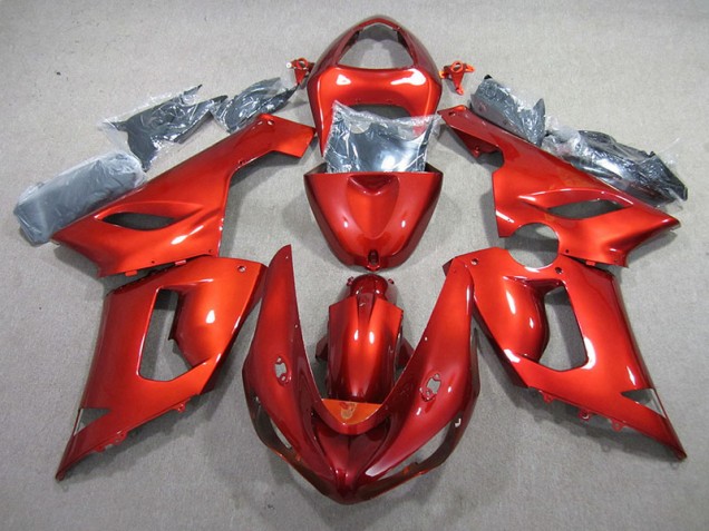 Laranja Injeção Kits Carenagem ZX6R 2005-2006 Laranja Injeção Kits Carenagem ZX6R 2005-2006