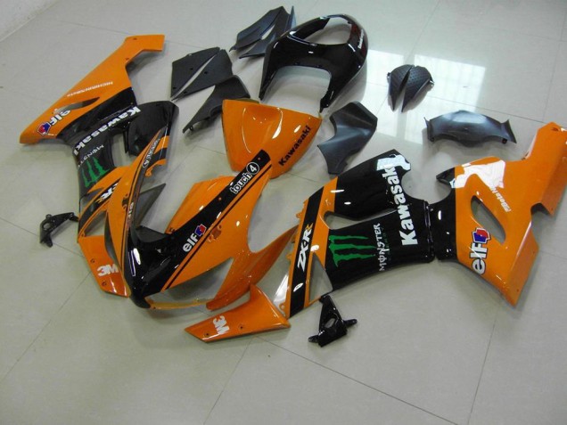Laranja Monster Carenagem ZX6R 2005-2006 Laranja Monster Carenagem ZX6R 2005-2006
