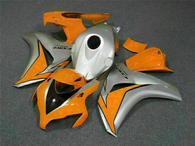 Laranja Prata Kit Carenagem CBR 1000RR 2008-2011 Laranja Prata Kit Carenagem CBR 1000RR 2008-2011