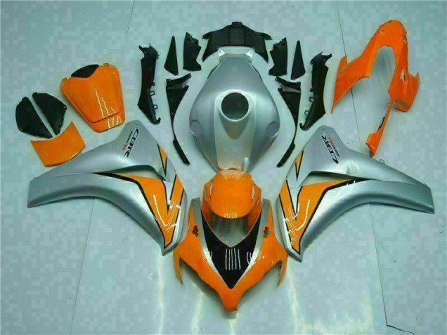 Laranja Prata Kits Carenagem CBR 1000RR 2008-2011