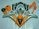 Laranja Prata Kits Carenagem CBR 1000RR 2008-2011