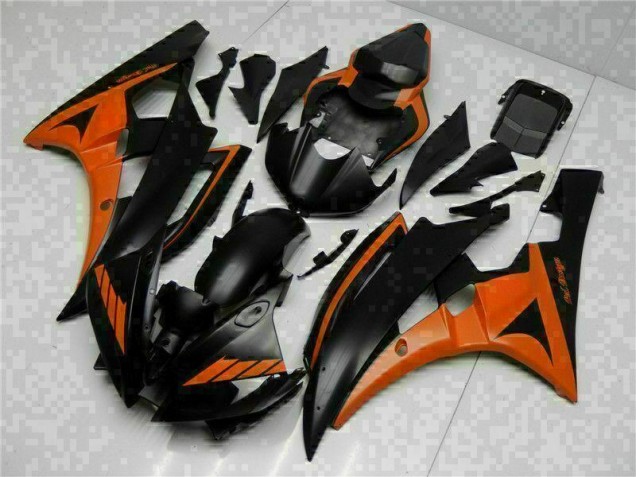 Laranja Preto Abs Kit Carenagem & Plásticos R6 2006-2007 Laranja Preto Abs Kit Carenagem & Plásticos R6 2006-2007