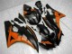 Laranja Preto Abs Kit Carenagem & Plásticos R6 2006-2007 Laranja Preto Abs Kit Carenagem & Plásticos R6 2006-2007