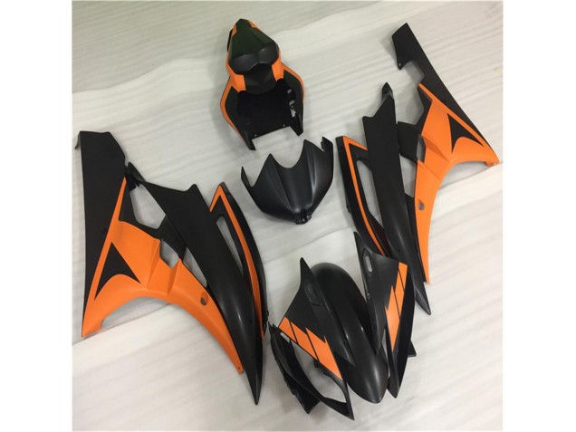 Laranja Preto Abs Plásticos R6 2006-2007