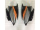 Laranja Preto Abs Plásticos R6 2006-2007
