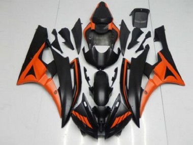 Laranja Preto Abs Plásticos R6 2006-2007
