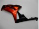 Laranja Preto Carenagem CBR 1000RR 2006-2007 Laranja Preto Carenagem CBR 1000RR 2006-2007