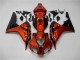 Laranja Preto Carenagem CBR 1000RR 2006-2007 Laranja Preto Carenagem CBR 1000RR 2006-2007