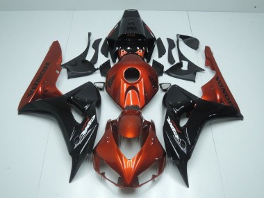 Laranja & Preto Carenagem CBR 1000RR 2006-2007