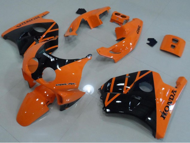 Laranja Preto Carenagem CBR 250RR MC22 1991-1998 Laranja Preto Carenagem CBR 250RR MC22 1991-1998