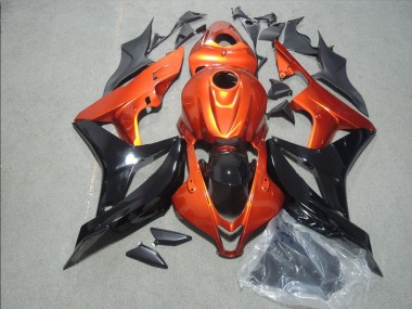 Laranja Preto Carenagem CBR 600RR 2007-2008